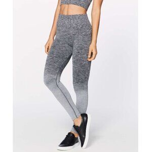 Lululemon Balance & Resist 7/8 Tight (25") Black / White / Light Cast Gradiant